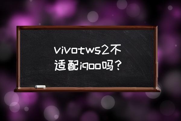 vivotws2怎么连接第二个手机 vivotws2不适配iqoo吗？